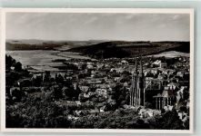 35037 W3550 Marburg - Blick vom Schloss auf Elisabethkirche