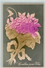 Für sie ausgesucht Blume Prägedruck