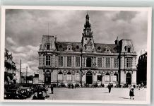 86000 Poitiers Foto AK Rathaus Place d´Arme Auto Oldtimer