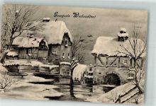 Wassermühle P.T.L. Art de Vienne No. 266 Weihnachten 1917