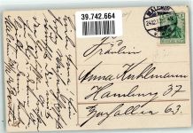 Kind Handwärmer Stechpalme Weihnachten 1913