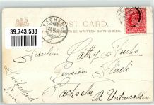 Queen Alexandra Adel England 1902 Gebrauchsspuren