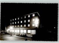 95100 W8672 Selb FOTO KEINE AK Parkhotel bei Nacht Foto Original aus Archiv eines Ansichtskartenverlags Ort handschriftlich