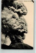 Napoli Vesuv Eruption 1906 Vulkan