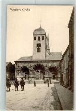 08400 Vouziers - Dem Heiligen Maurille geweihte Kirche Rotes Kreuz Uniform