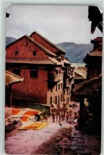Kathmandu Gebrauchsspuren Hotel Royal Luftpost