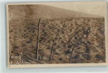 51100 Reims - Trichterfeld am Fort de Brimont Ort handschriftlich