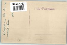 51100 Reims - Trichterfeld am Fort de Brimont Ort handschriftlich