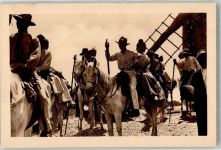 13200 Arles Foto AK Tracht Pferde