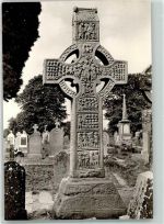 Dublin Foto AK Irische Kreuze Denkmal Muiredach Kreuz