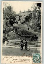 41000 Blois - Denkmal Briefmarke Bildseite