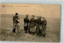Uniform Belgische Armee Fahrrad Militär Belgien Foto AK