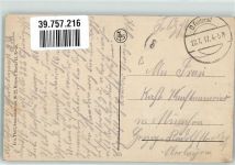 Ostende Oostende 1917 - Straßenbahn de Statieplaats Feldpost WK I