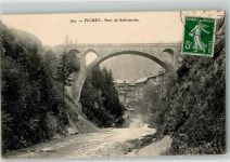 73590 Flumet - Pont de Bllecombe Briefmarke Bildseite