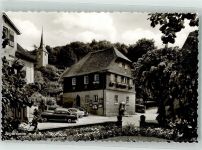 64342 W6104 Seeheim-Jugenheim Foto AK Rathaus Auto Oldtimer