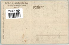 sign. Burnand E. Ich bin krank gewesen Frau Serie 32-292 Volkskunstverlag Künstlerkarte