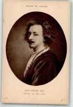 Paris sign. van Dyck, Anton Selbstbildnis im Musee de Louvre Maler Künstlerkarte