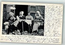 Frauen Flämische Tracht Spitze (Klöppeln) 1920