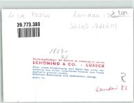 94405 W8380 Landau a d Isar FOTO KEINE AK Schloss Adedorf Ort handschriftlich