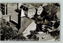 32312 W4990 Lübbecke , Westf Foto AK Kath. Kirche St. Johann