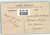 54000 Nancy Winter de Rathaus Place Stanislas Briefmarke Bildseite
