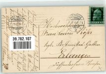 Tannenzweig M.S.i.B. Weihnachten 1911 Prägedruck