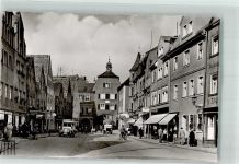 92637 W8480 Weiden , Oberpf Foto AK Oberes Stadttor Oldtimer