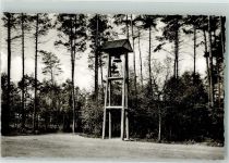 32339 W4992 Espelkamp Foto AK Glockenturm Martins- Kirche