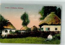 Polnische Bauernhäuser Motiv Polen