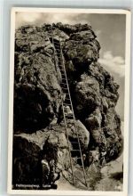 87561 W8980 Einödsbach 1941 Foto AK Leiter Heilbronnerweg Ort lt. Stempel
