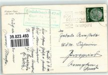 87561 W8980 Einödsbach 1941 Foto AK Leiter Heilbronnerweg Ort lt. Stempel