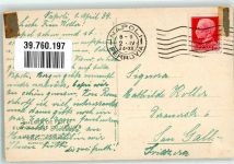 80100 Napoli 1934 - Bergbahn Vesuv