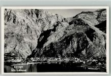 Kotor Cattaro Foto AK Hafen