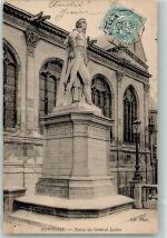 95300 Pontoise - Denkmal General Leclerc Briefmarke Bildseite