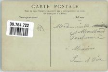 95300 Pontoise - Denkmal General Leclerc Briefmarke Bildseite