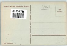 W5422 St. Goarshausen Burg Maus Köln-Düsseldorfer Rheindampfschiffahrt Rheinschiff