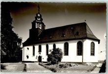 64347 W6103 Griesheim , Hess FOTO KEINE AK Kirche Ort handschriftlich Foto Original aus Archiv eines Ansichtskartenverlags