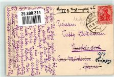 Scherenschnitt F.A. Ackermanns Kunstverlag Serie 661 Nr. 6607 Bach, J. S. 1919 Künstlerkarte