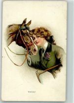 Frau Vollblut A.R.C.i.B. Nr.424 Pferd 1917