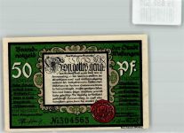 98634 O6104 Wasungen 1921 Notgeldschein 50 Pf. Nr. 304563