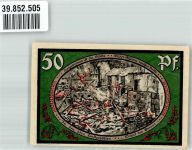 98634 O6104 Wasungen 1921 Notgeldschein 50 Pf. Nr. 304563