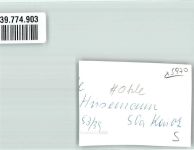 58840 W5970 Ohle FOTO KEINE AK Foto Original aus Archiv eines Ansichtskartenverlags Hotel Husemann Ort handschriftlich