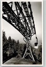 W7800 Freiburg im Breisgau Schauinsland Schwebebahn Foto AK