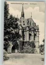 38855 O3700 Wernigerode 1928 Foto AK Schloss Kapelle