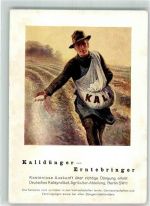 Kalidünger Erntebringer Bauer Düngerwerbung