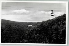 W7800 Freiburg im Breisgau Schauinsland Schwebebahn Foto AK