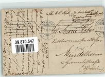 Junge Frau in blauer Matrosenuniform Feldpost Regensburg Maschinenstempel Marine WK I 1918