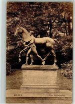 W2800 Bremen Der Rosselenker Skulptur 1910