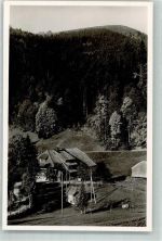 79677 W7869 Multen im Schwarzwald Foto AK Gasthaus Pension Belchen-Multen mit Belchen