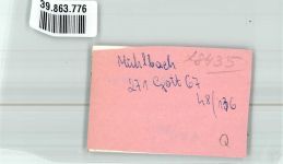 92345 W8435 Mühlbach , Oberpf FOTO KEINE AK Minigolf Ort handschriftlich